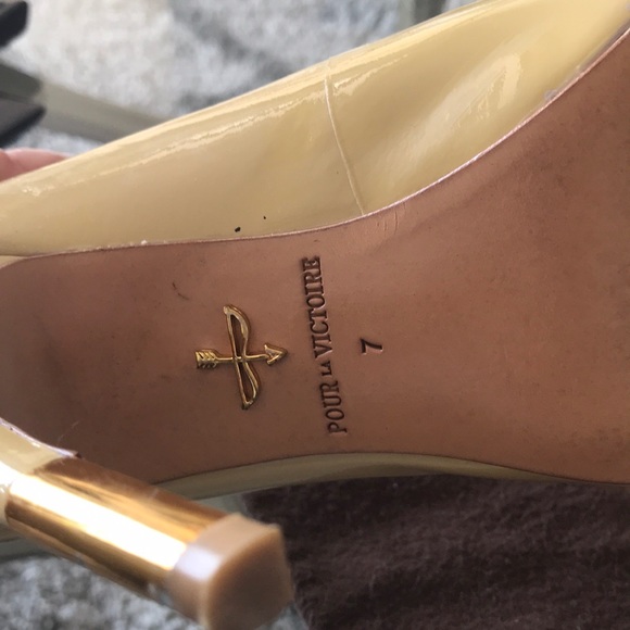 POUR la VICTOIRE leather heals size 7 - Picture 6 of 6